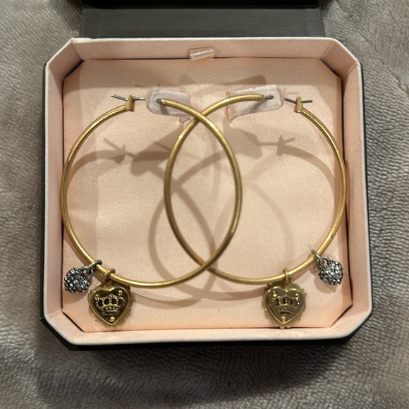 Juicy Couture Hoop Earrings - Picture 2 of 6